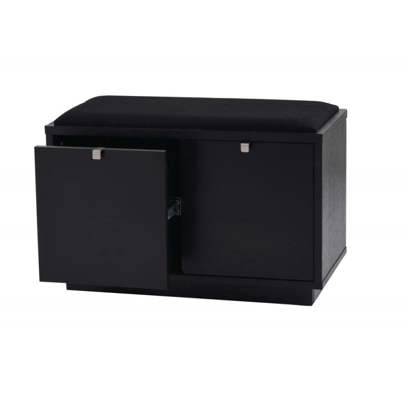 RO Confe Bench 2 Drawers Black/Black